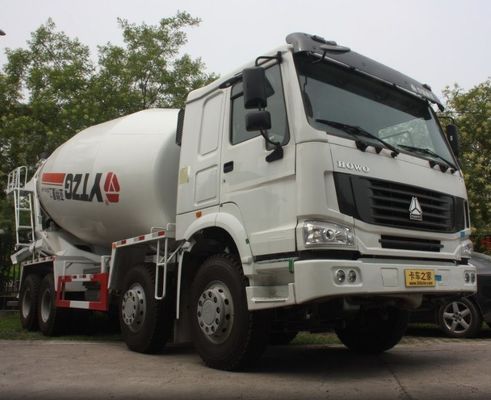 6x4 Drive Mode Used 375 HOWO Drum Concrete Mixer Truck for Heavy-Duty Construction