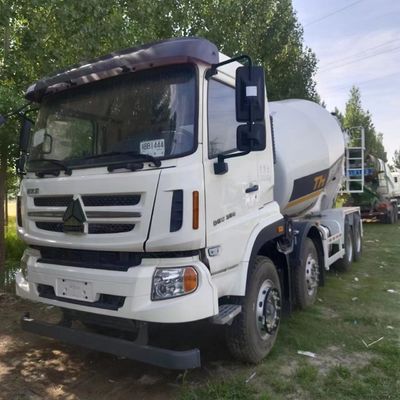 Heavy Duty Steyr Concrete Mixer Truck with Hydraulic Steering and Power Assistance