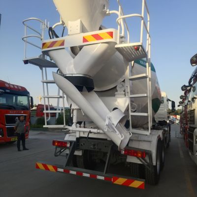 Carbon Steel Cargo Box Material 8 Displacement 10m3 Concrete Mixer Truck for Your