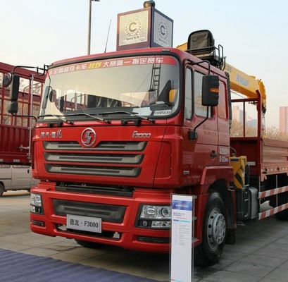 10ton 12ton Truck Mounted Crane with Folding Design and 10245x2496x3450m Load Capacity