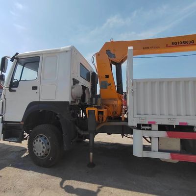 Five-Arm Crane Jib Customizable 12t Hydraulic Boom Truck Mobile Construction Machinery
