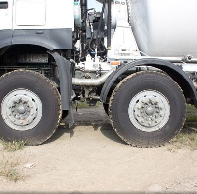 ZZ1257N3647N1 8x4 Used Sinotruk Truck HOWO 380 HP Concrete Mixer with High Durability