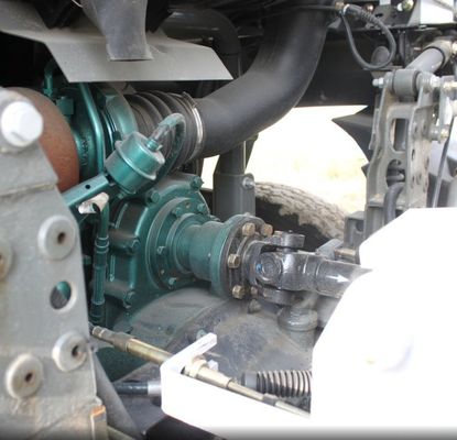 8x4 Drive Mode Sinotruk Chassis Cement Mixer with Hydraulic Steering and Power Assistance