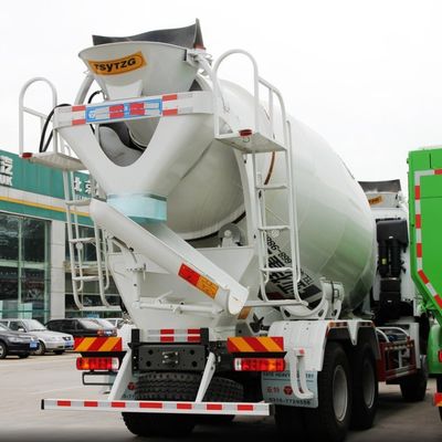 Customized Sinotruk Chassis Hydraulic Steering Heavy Duty Concrete Mixer Truck with Tyres
