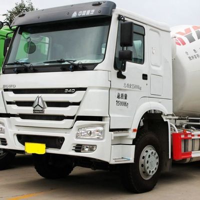 6 Months After-sales Service Carbon Steel Cargo Box Hydraulic Steering Cement Truck