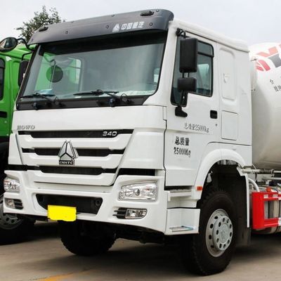 Power Assistance Hydraulic Steering Heavy Duty Construction Mixer Truck Customization