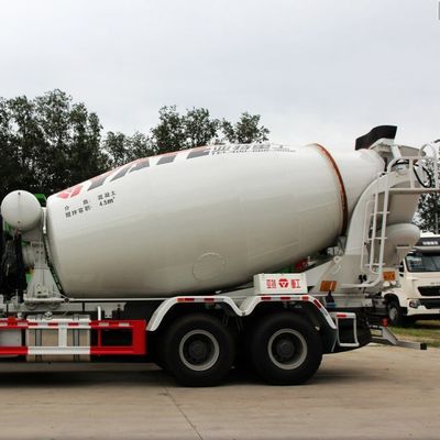 Power Assistance Hydraulic Steering Heavy Duty Construction Mixer Truck Customization