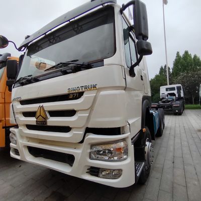 Used HOWO 371HP 6X4 Tractor Truck for Cargo Transport within Carbon Steel Box Material