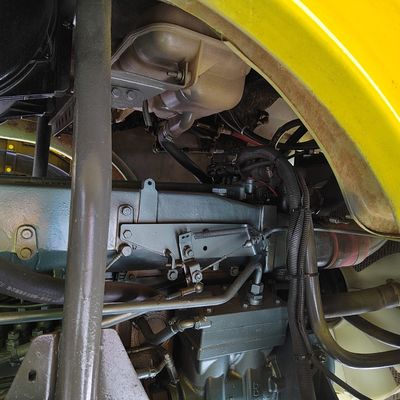 Tyres and Hydraulic Steering Heavy-Duty Mining Transporter 6 Months After-sales Service