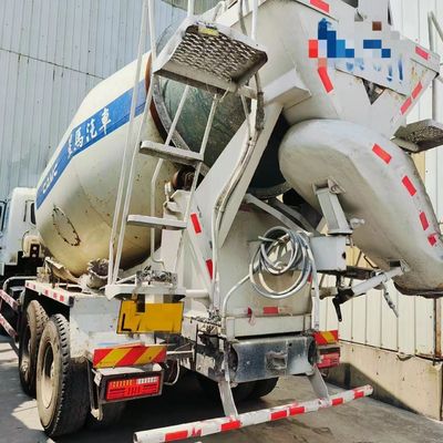 Sinotruk 8m3 Diesel Agitator Lorry Truck with Hydraulic Steering Customized Request
