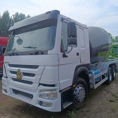 Manual Transmission HOWO 380HP 12m3 Euro 3 6X4 Heavy-Duty Concrete Mixer Truck with Tyres