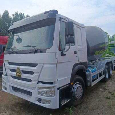 ZZ1257N3647N1 12m3 380HP Heavy-Duty 6X4 Horizontal Concrete Mixer Truck at Affordable