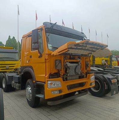 Used HOWO Tractor with Air Suspension Seat for Towing Semi Trailers and Customization