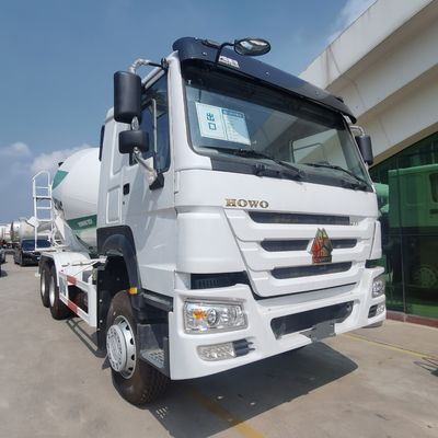 Diesel Construction Vehicle with Portable Cement Mixer and Hydraulic Steering System