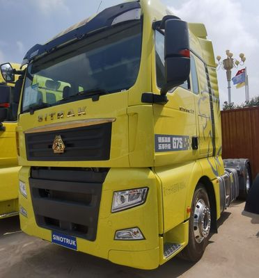 400L Fuel Tank and Air Suspension Seat Sinotruck Tractor Truck with Used Driver Seat