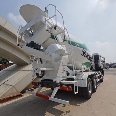 Customized Request Tyres Hydraulic Steering Agitator Lorry for Construction Vehicles