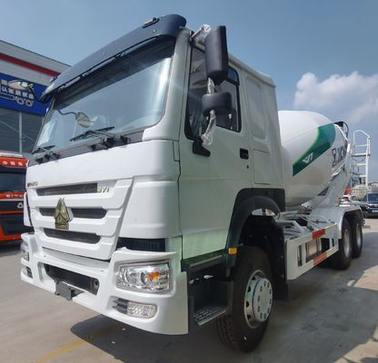 1024.00cm * 250.00cm * 345.00cm Heavy Duty Concrete Mixer Truck with Tyres and Hydraulic Steering