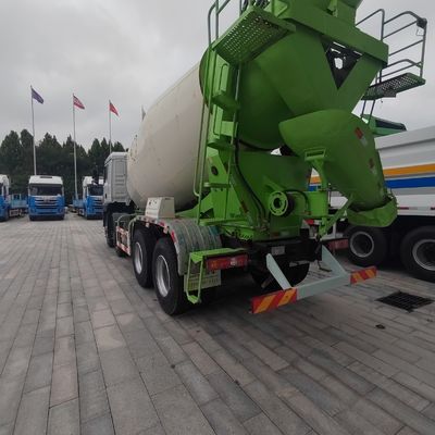 Used Sinotruk Chassis Hydraulic Cement Truck for On-Site Mixing Diesel Fuel and More