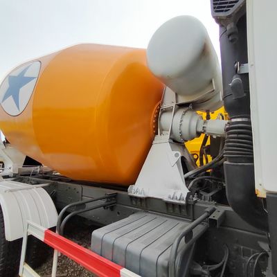 Portable Concrete Transit Mixer with Free Shipping Hydraulic Steering with Power Assistance
