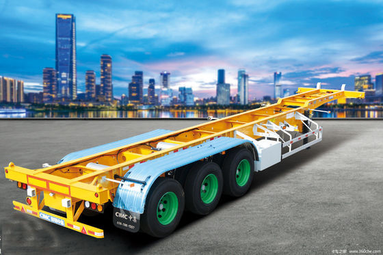 Semi-Trailer for Corns Peanuts Wheat Coals Minerals Self Unloading Grain Transport