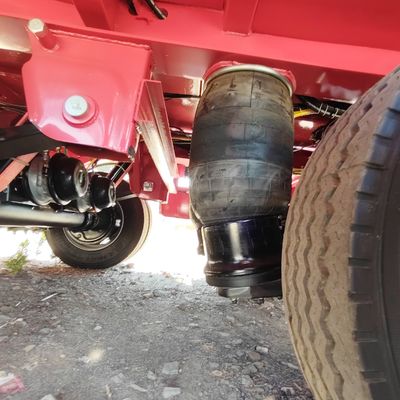 Air Suspension Fuhua Axle Grain Transport Trailer for Customized and Self-dumping