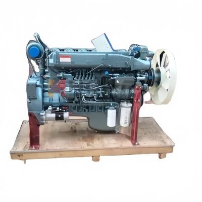 Water-Cooled Cylinder and Reciprocating Piston Movement Silver Kick Start Sinotruk Engine