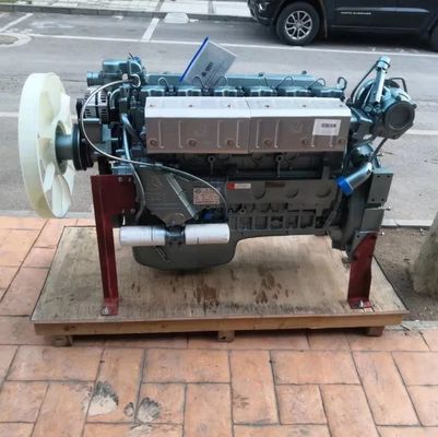 Water-Cooled Cylinder and Reciprocating Piston Movement Silver Kick Start Sinotruk Engine