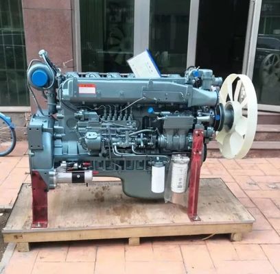 Water-Cooled Cylinder and Reciprocating Piston Movement Silver Kick Start Sinotruk Engine