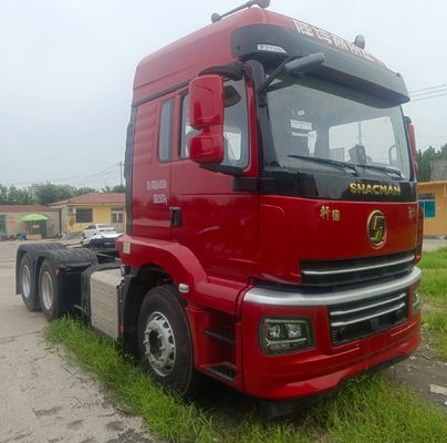 Red Euro6 Diesel 6X4 Tractor Truck with Comfort Air Suspension Driver Seat and Design