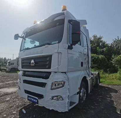 Towing with Sitrak Heavy Duty Tractor Cargo Transport Truck and Towing Semi Trailer