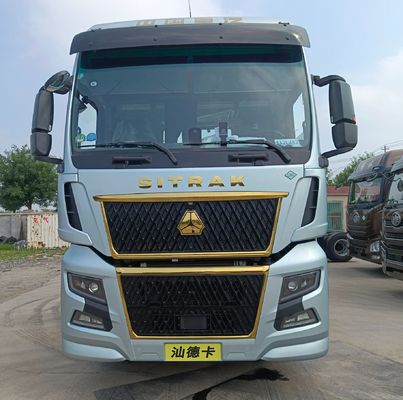 Shandeka 6X4 Gas Traction Transport Truck with Manual Transmission Load Capacity 31-40t