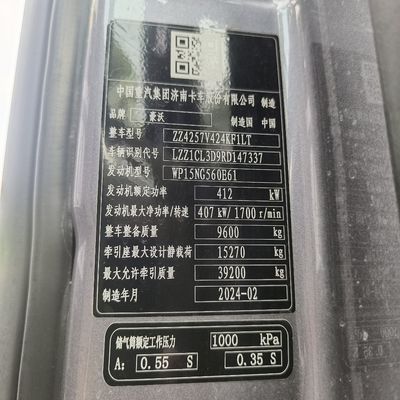 31-40t Load Capacity Customization HOWO700HP 6X4 Second-Hand Tractor Transport Truck