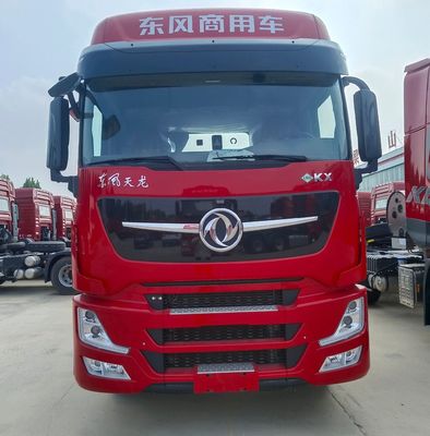 Tyre Dongfeng Tianlong 6X4 Gas Powered Trac with Robust Chassis Construction at Best