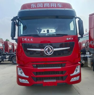 s Dongfeng Tianlong 6X4 Gas Powered Trac with Hydraulic Steering System and ≤5 Seats