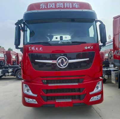580HP Dongfeng Tianlong 6X4 6X2 LNG Traction Transport Truck with Package Size 2024