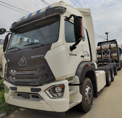 Customized Package Size HOWO N 440/460HP 6X4 LNG/CNG Tractor Trucks for Cargo Transport