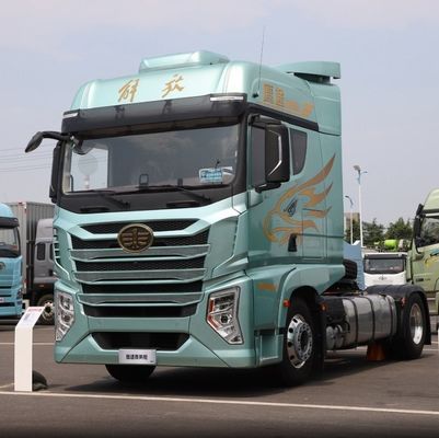 8800.000kg Gross Weight 580HP LNG FAW 6*4 and 4*2 Tractor Truck with Load Capacity 31-40t