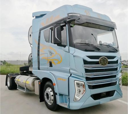 8800.000kg Gross Weight 580HP LNG FAW 6*4 and 4*2 Tractor Truck with Load Capacity 31-40t