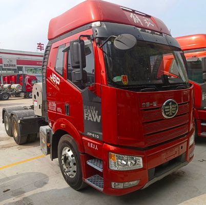 510HP FAW Jiefang J6p Gas 6X4 and 6X2 Traction Transport Trucks 7.40m*2.55m*3.76m