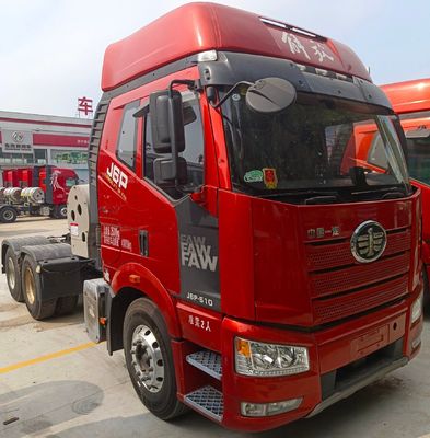 FAW Jiefang J6plng6X4 Tractor Transport Trucks with Front Lifting Style Dumping Type