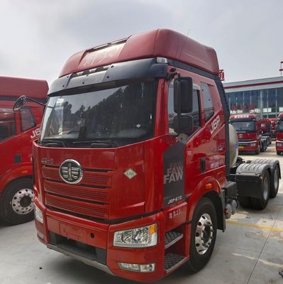 J6p Gas Traction Transport Truck 510HP Used Tractor for 31-40t Load Capacity