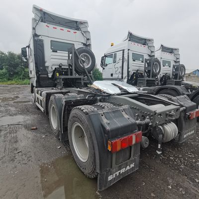 Sinotruk Sitrak Heavy Duty Tipper Truck with 1000L Fuel Tank and Towing Semi Trailer