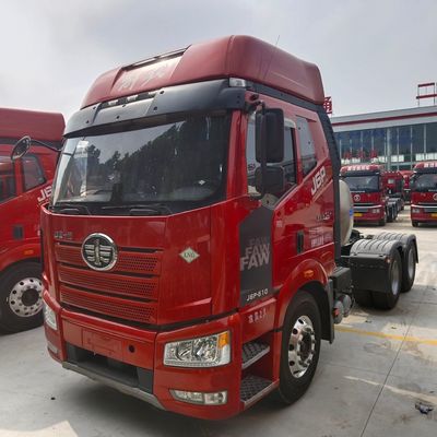 FAW J6p Gas 6X4 Tractor for Transport Solutions ECE Tire Certification