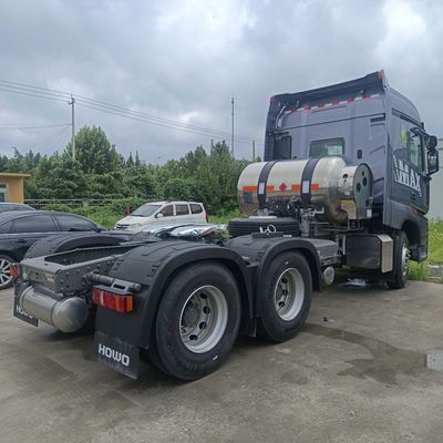 National Heavy Duty Truck Group 6X4 Dump Truck with LNG Fuel Tractor Transport Truck
