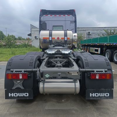 National Heavy Duty Truck Group 6X4 Dump Truck with LNG Fuel Tractor Transport Truck