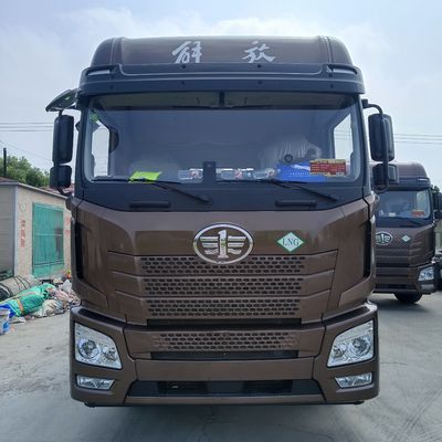 6 Months After-sales Service 530HP Liberation Gas Truck with Hydraulic Steering 6*4