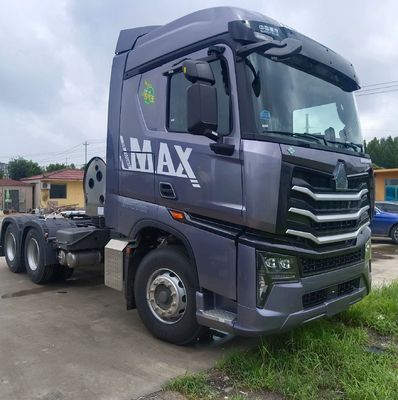 Euro6 HOWO Max Gas LNG540HP Automatic Transmission Traction Transport Vehicle for 2024