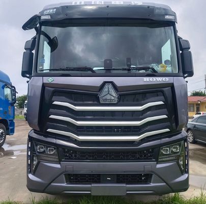 National Heavy Duty Truck Max HOWO LNG Carbon Steel Cargo Box Advanced Hydraulic Steering