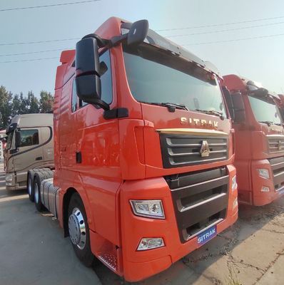 Affordable Used Sinotruk Chassis Sitrak Heavy Duty Truck 6X4 CNG for Low Maintenance