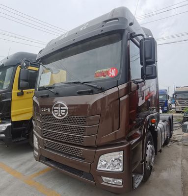 FAW Jh6 International 630HP Gas Tractor Trailer Sinotruk Chassis with Manual Transmission